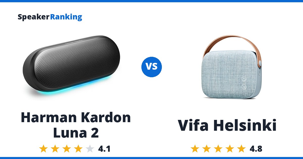 Harman Kardon Luna 2 vs Vifa Helsinki
