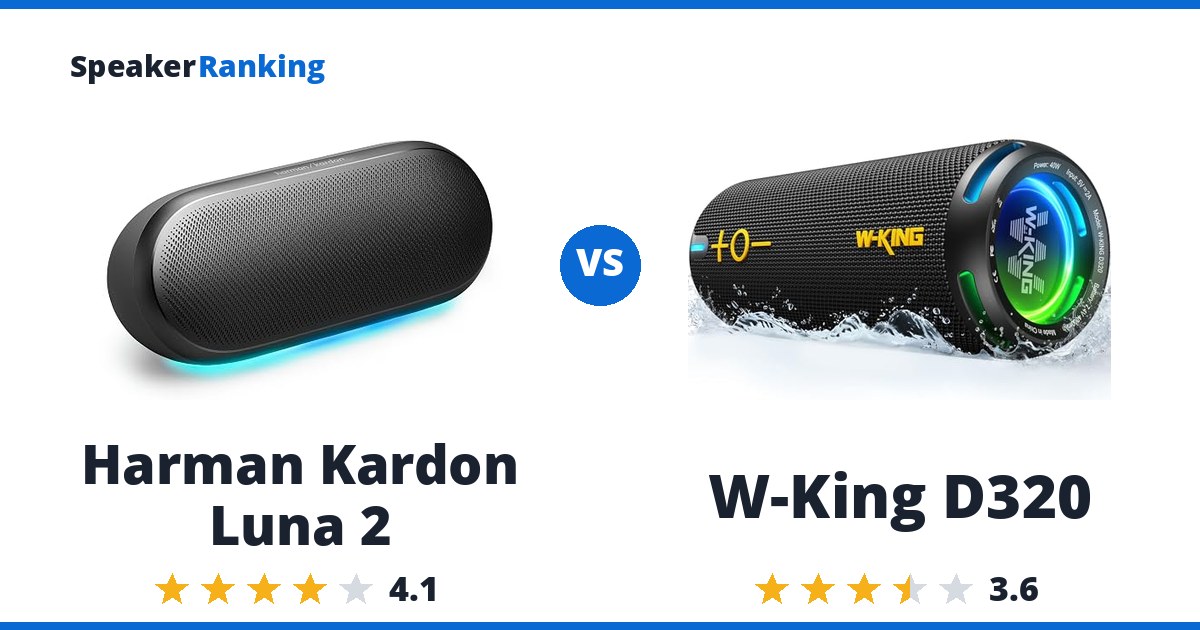 Harman Kardon Luna 2 vs W-King D320