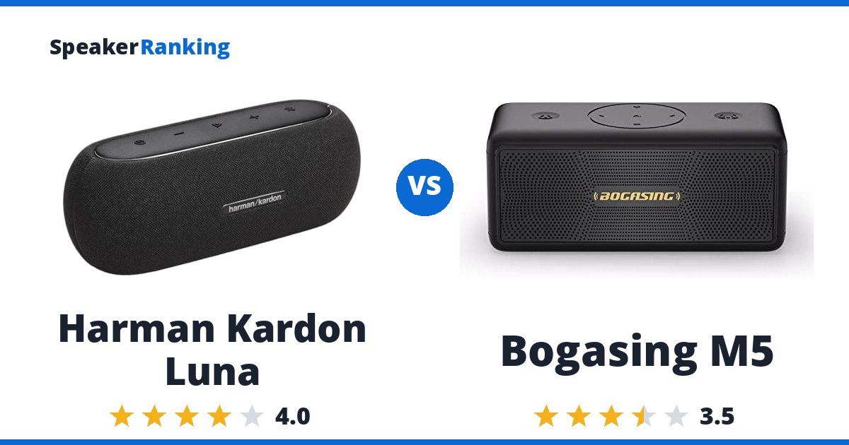 Harman Kardon Luna vs Bogasing M5