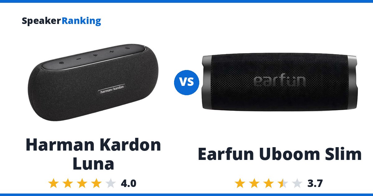 Harman Kardon Luna vs Earfun Uboom Slim