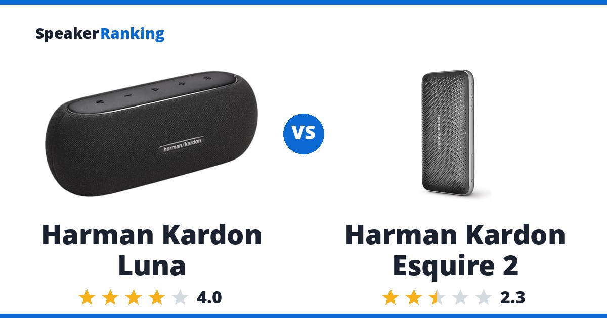 Harman Kardon Luna vs Harman Kardon Esquire 2
