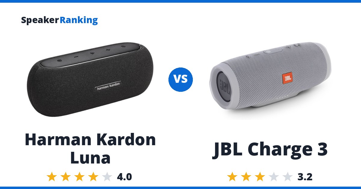 Harman Kardon Luna vs JBL Charge 3