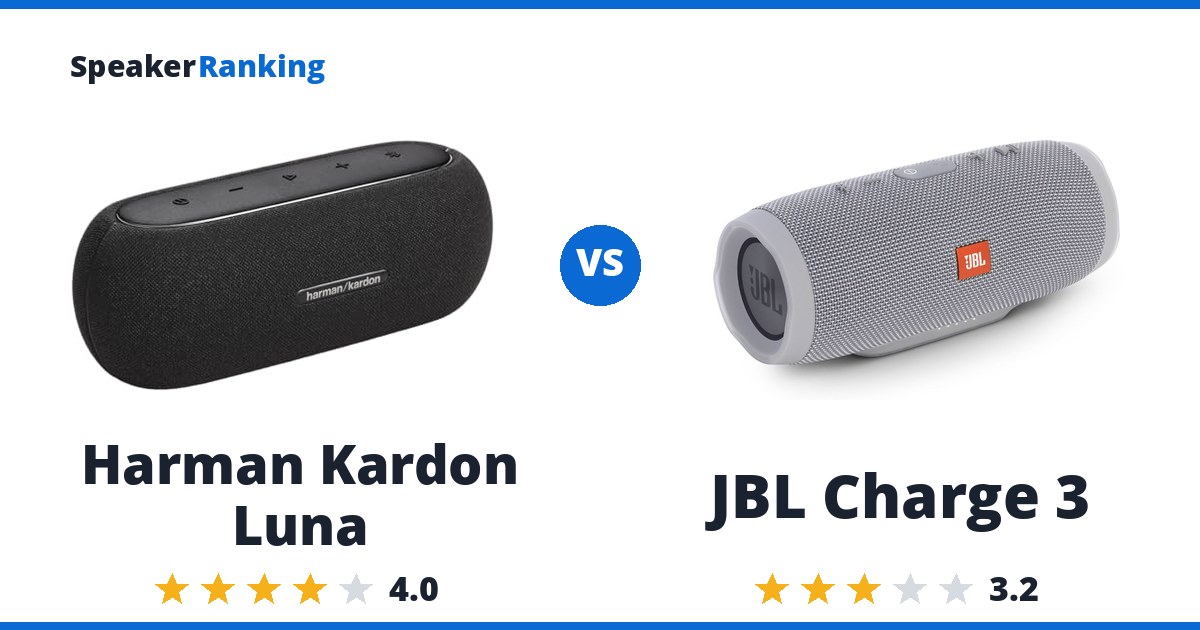 Harman Kardon Luna vs JBL Charge 3