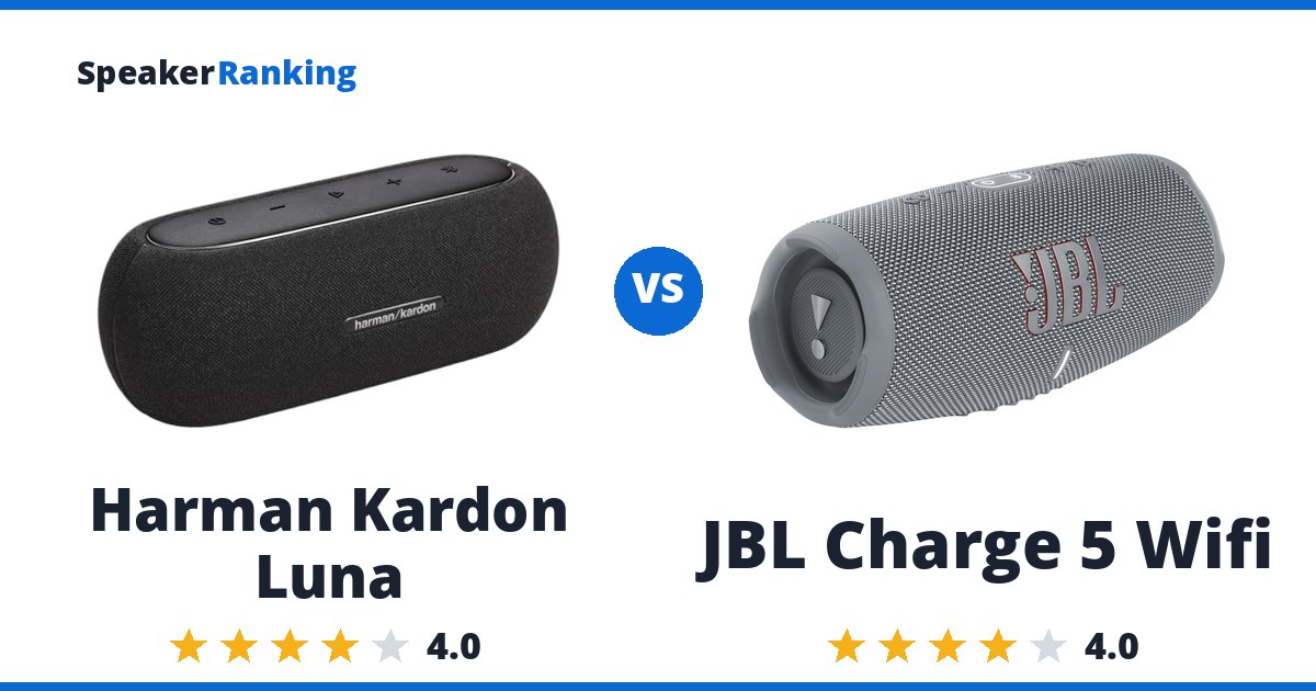 Harman Kardon Luna vs JBL Charge 5 Wifi