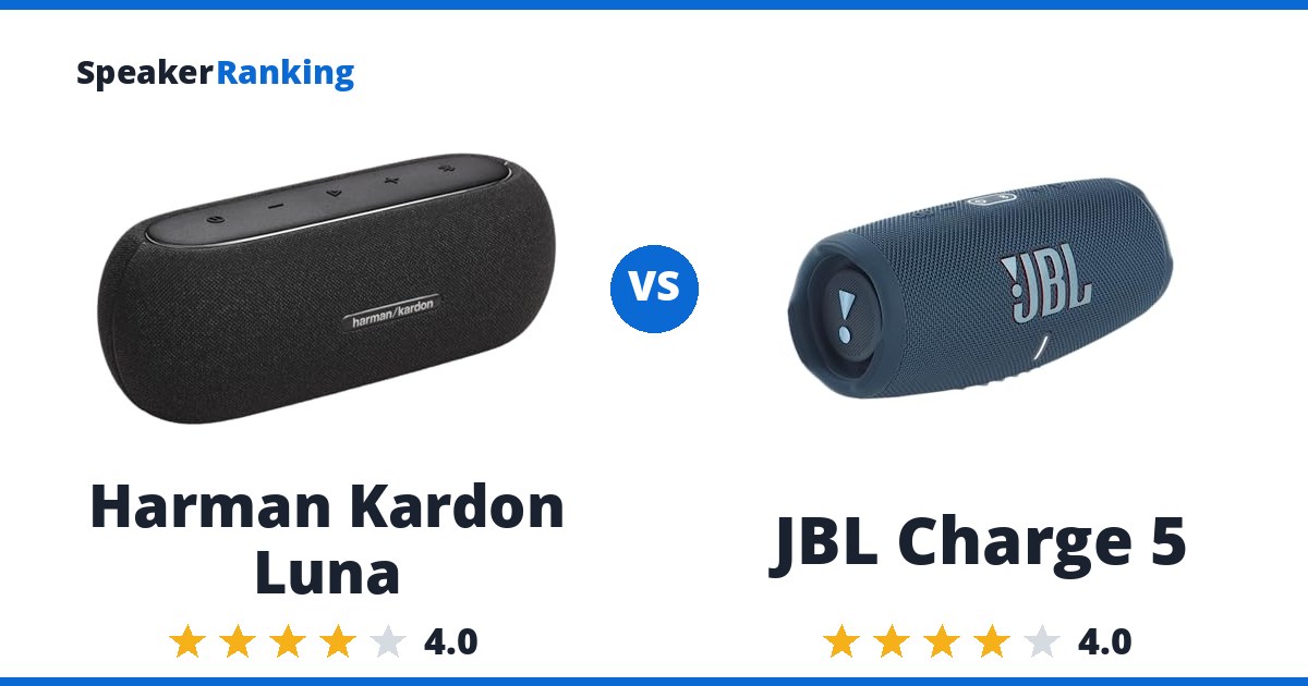 Harman Kardon Luna vs JBL Charge 5