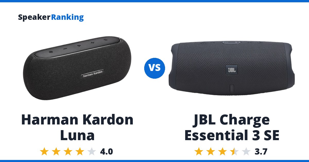 Harman Kardon Luna vs JBL Charge Essential 3 SE