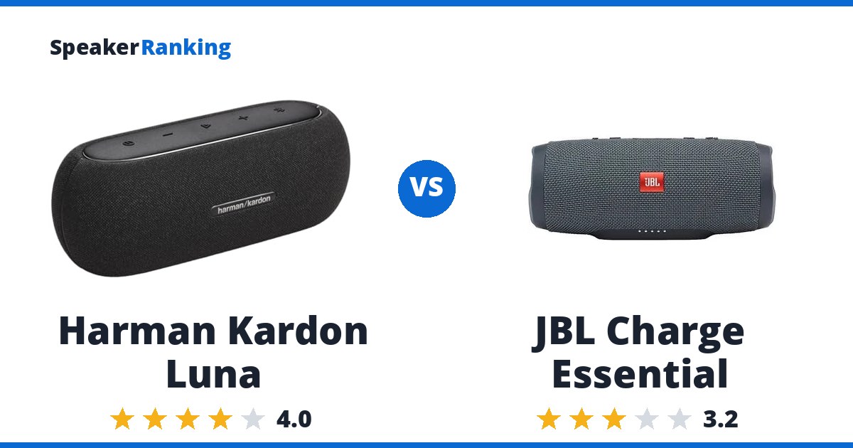 Harman Kardon Luna vs JBL Charge Essential