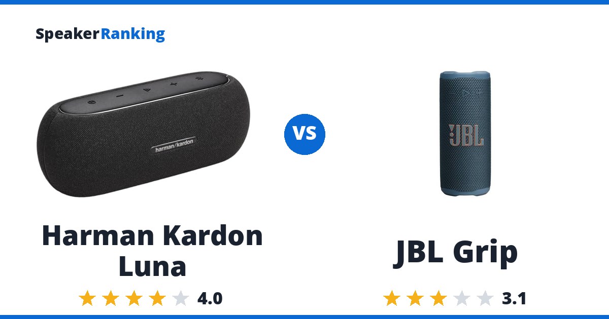 Harman Kardon Luna vs JBL Grip