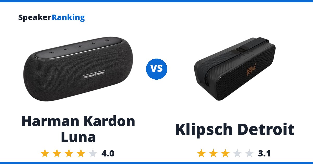 Harman Kardon Luna vs Klipsch Detroit