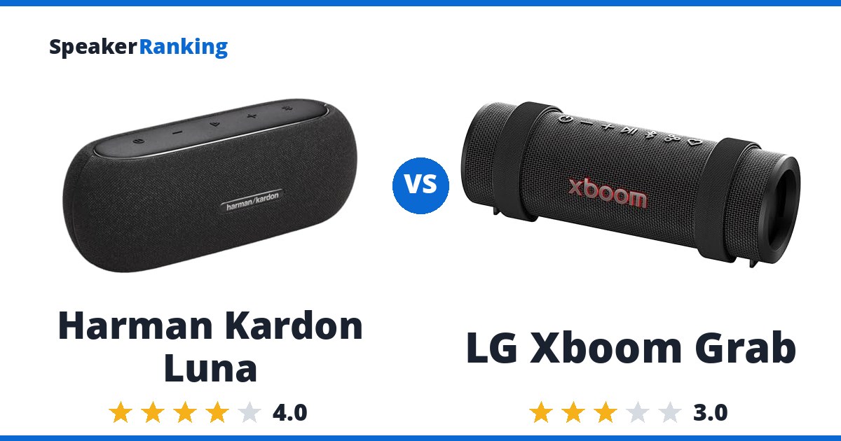 Harman Kardon Luna vs LG Xboom Grab