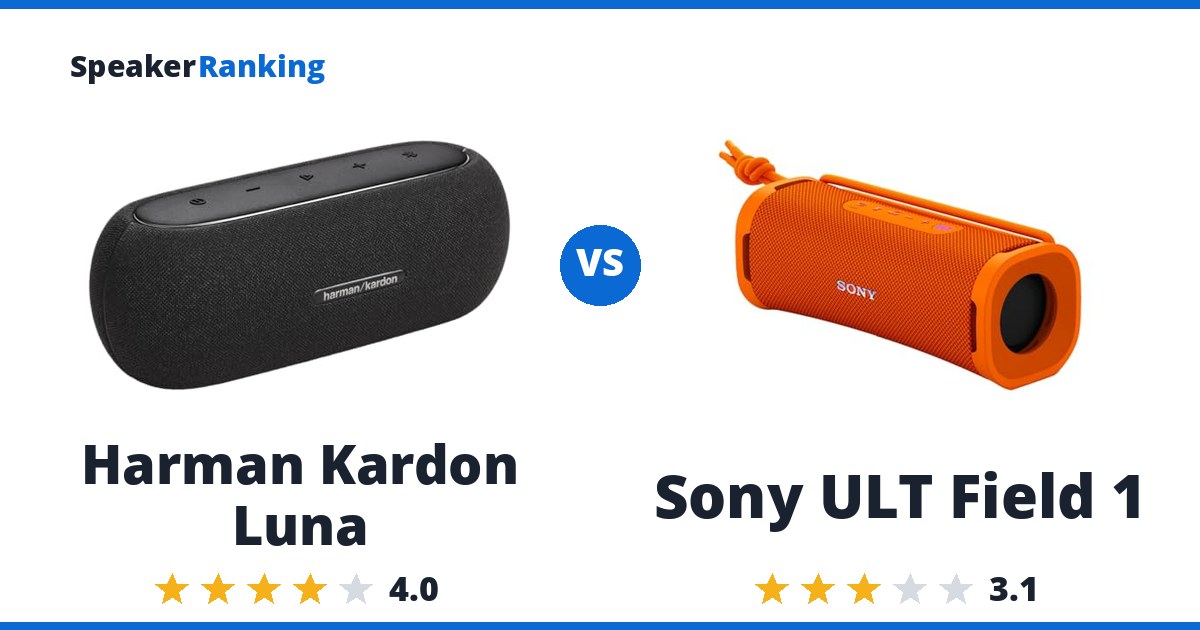 Harman Kardon Luna vs Sony ULT Field 1