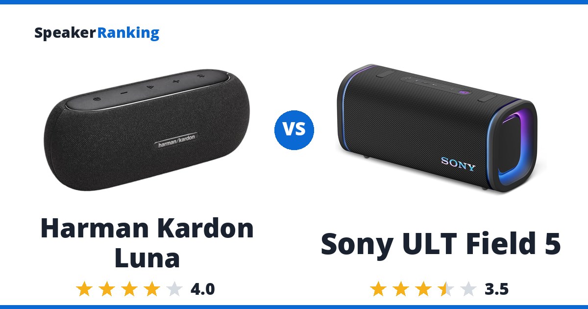 Harman Kardon Luna vs Sony ULT Field 5