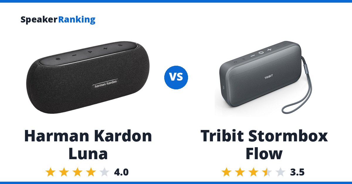 Harman Kardon Luna vs Tribit Stormbox Flow