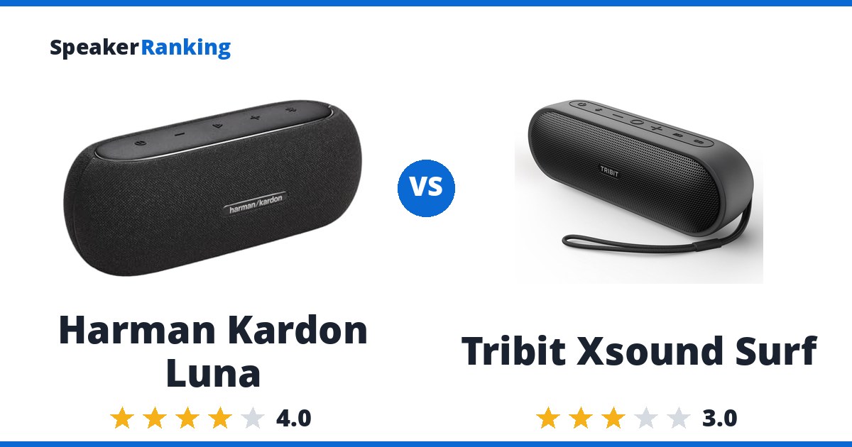 Harman Kardon Luna vs Tribit Xsound Surf
