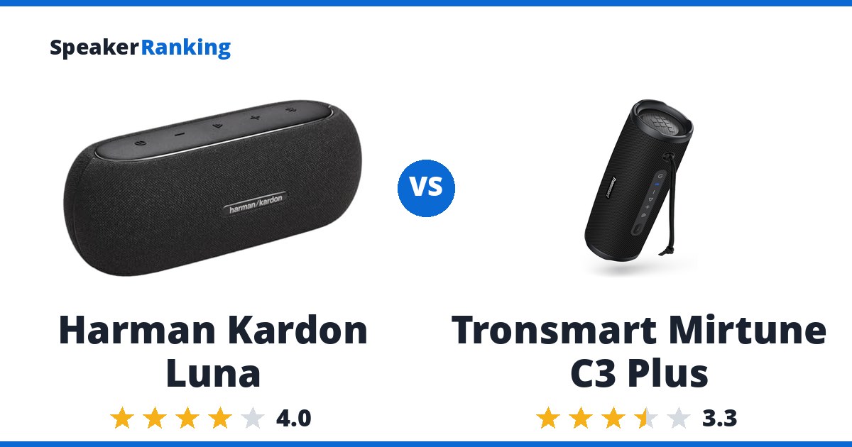 Harman Kardon Luna vs Tronsmart Mirtune C3 Plus
