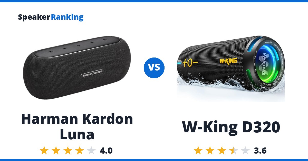 Harman Kardon Luna vs W-King D320