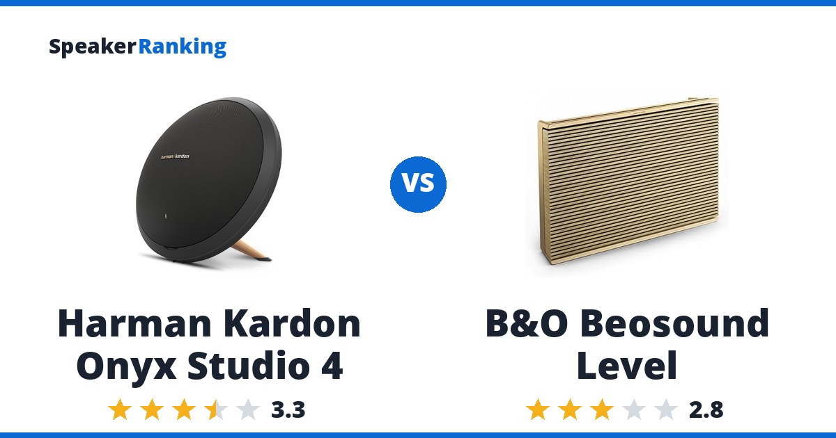 Harman Kardon Onyx Studio 4 vs B&O Beosound Level