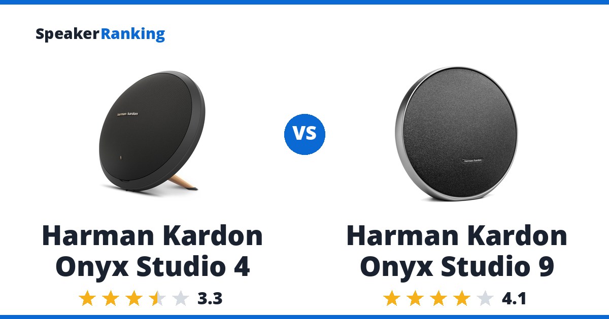 Harman Kardon Onyx Studio 4 vs Harman Kardon Onyx Studio 9