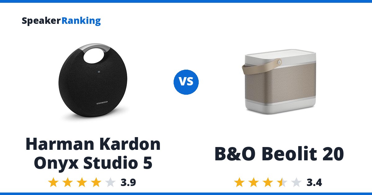 Harman Kardon Onyx Studio 5 vs B&O Beolit 20