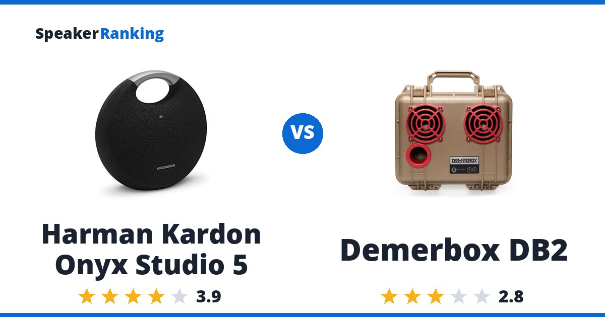 Harman Kardon Onyx Studio 5 vs Demerbox DB2