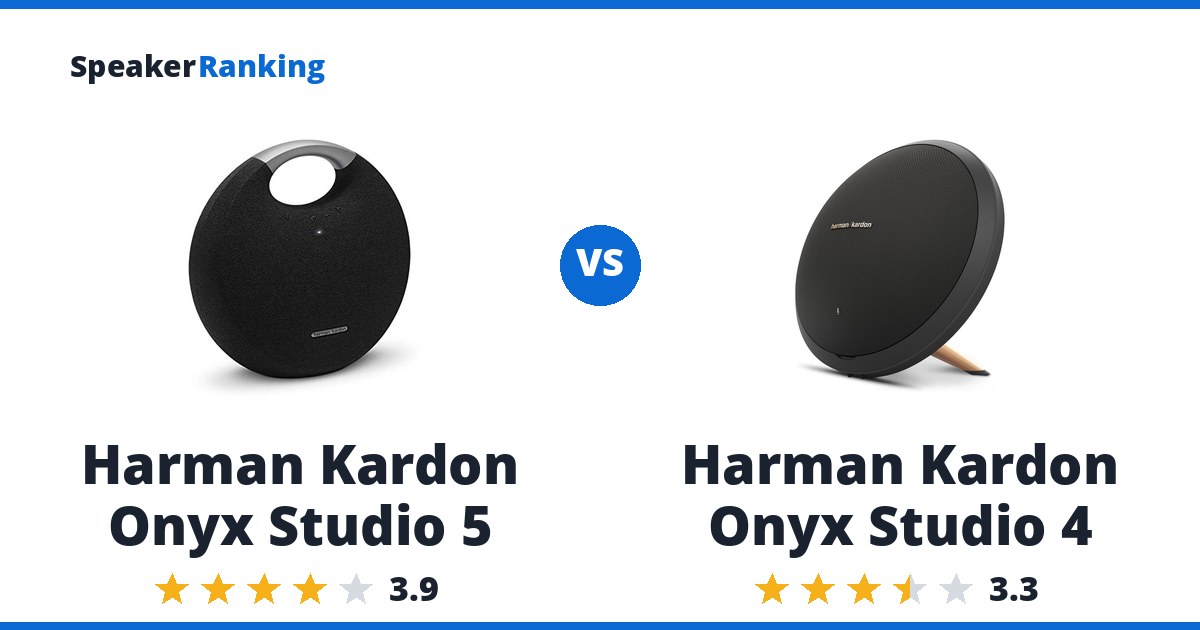Harman Kardon Onyx Studio 5 vs Harman Kardon Onyx Studio 4