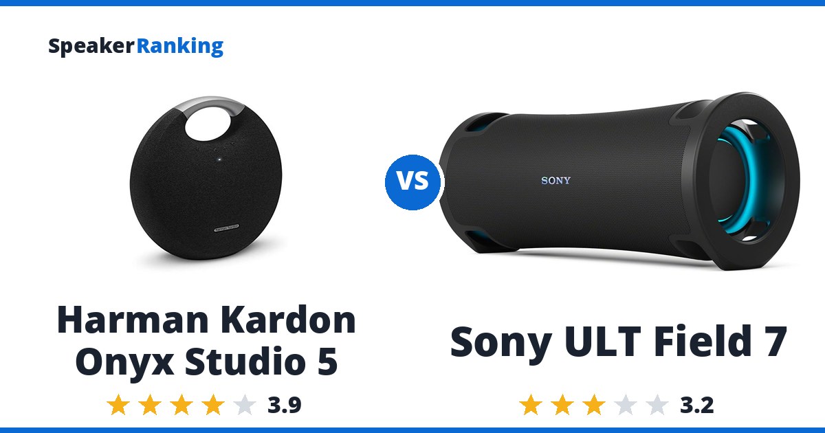 Harman Kardon Onyx Studio 5 vs Sony ULT Field 7