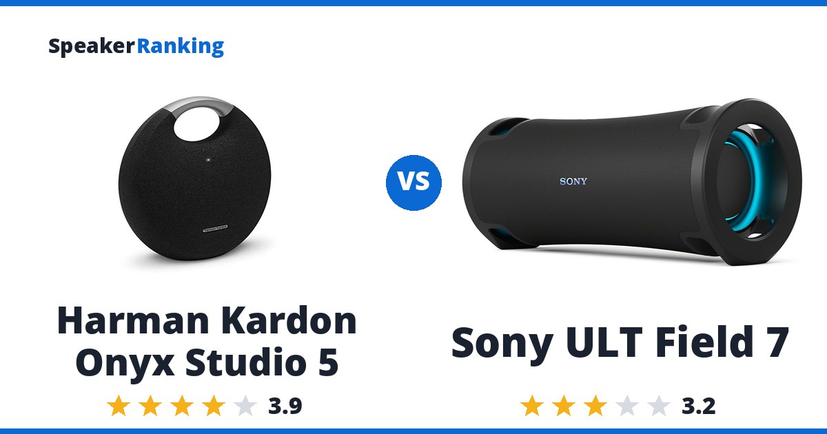 Harman Kardon Onyx Studio 5 vs Sony ULT Field 7