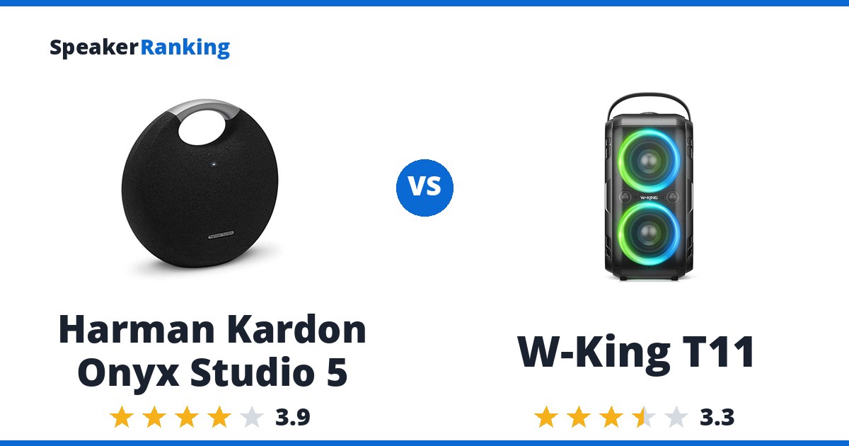 Harman Kardon Onyx Studio 5 vs W-King T11