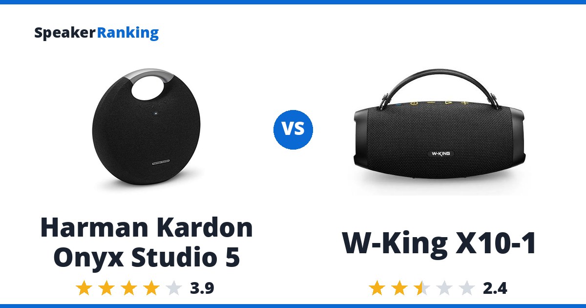 Harman Kardon Onyx Studio 5 vs W-King X10-1