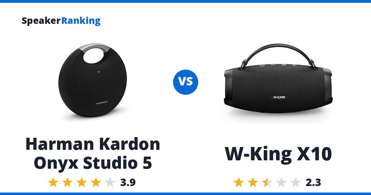 Harman Kardon Onyx Studio 5 vs W-King X10