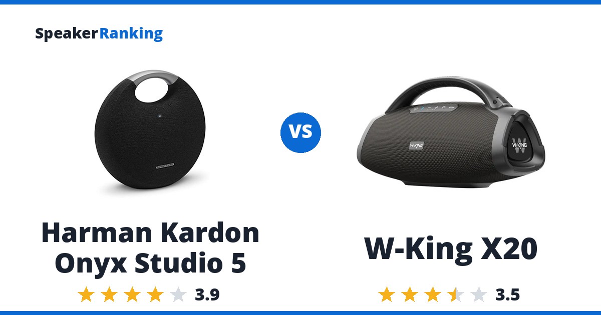 Harman Kardon Onyx Studio 5 vs W-King X20