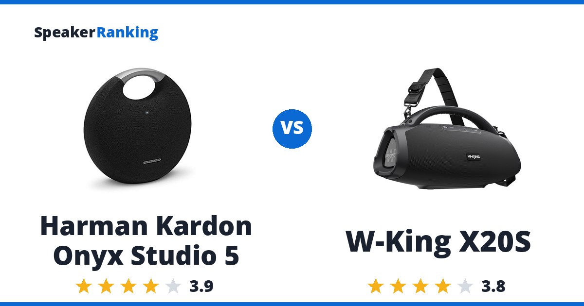 Harman Kardon Onyx Studio 5 vs W-King X20S