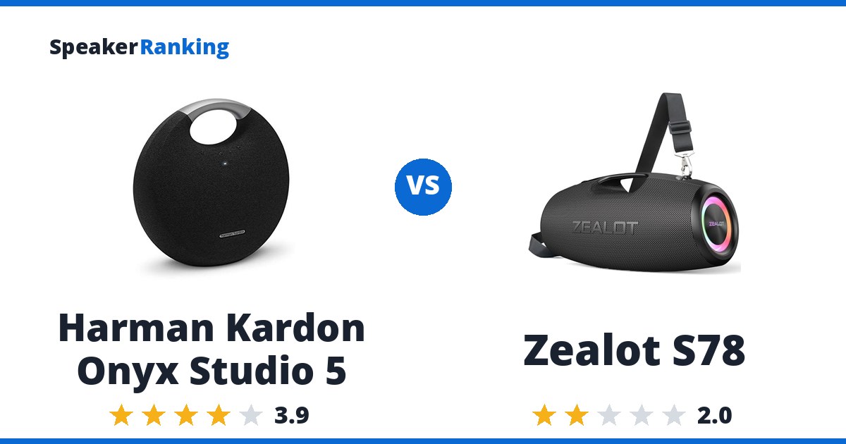 Harman Kardon Onyx Studio 5 vs Zealot S78