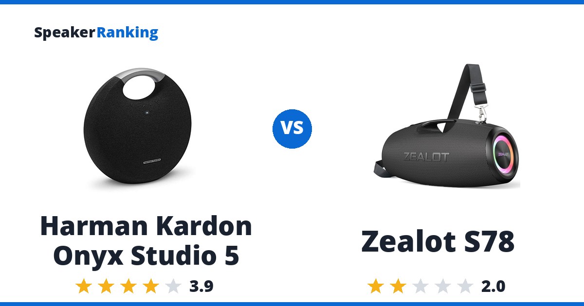 Harman Kardon Onyx Studio 5 vs Zealot S78