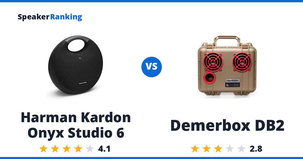 Harman Kardon Onyx Studio 6 vs Demerbox DB2