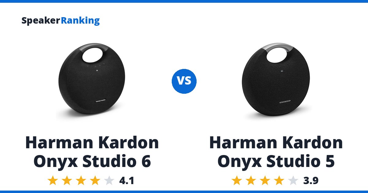 Harman Kardon Onyx Studio 6 vs Harman Kardon Onyx Studio 5
