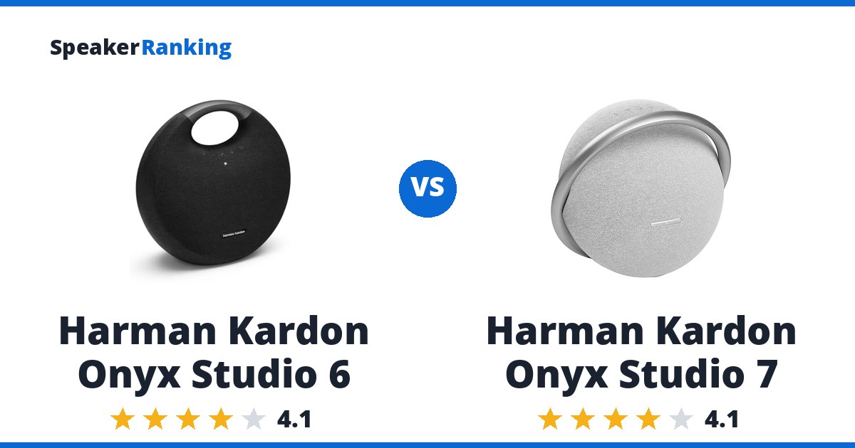 Harman Kardon Onyx Studio 6 vs Harman Kardon Onyx Studio 7