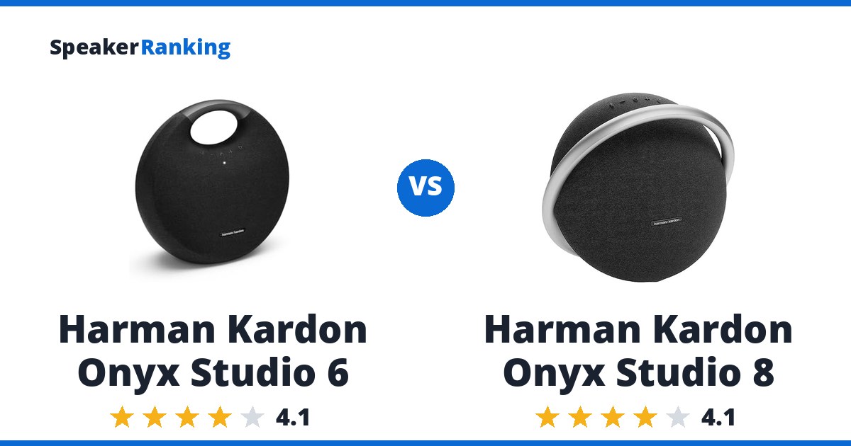 Harman Kardon Onyx Studio 6 vs Harman Kardon Onyx Studio 8