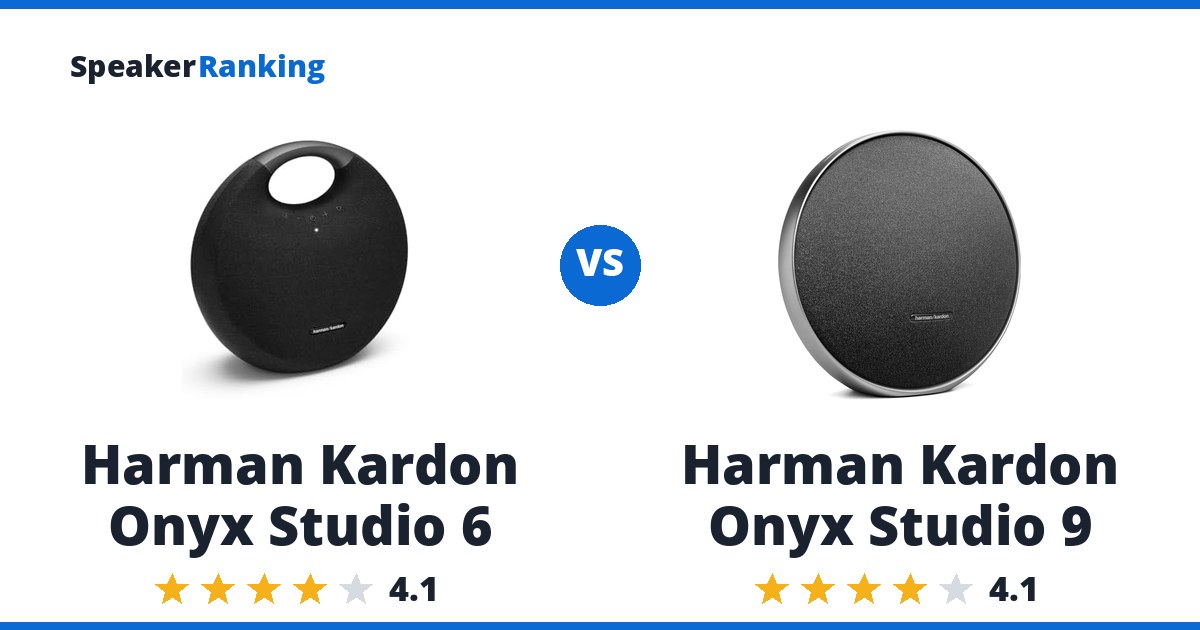 Harman Kardon Onyx Studio 6 vs Harman Kardon Onyx Studio 9