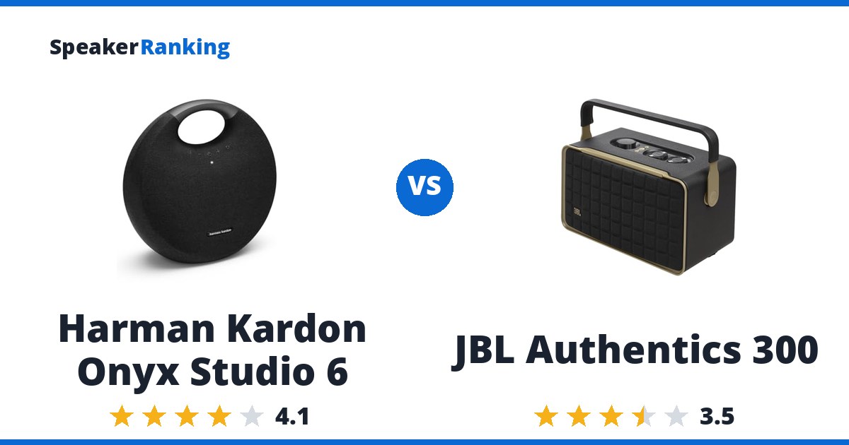 Harman Kardon Onyx Studio 6 vs JBL Authentics 300