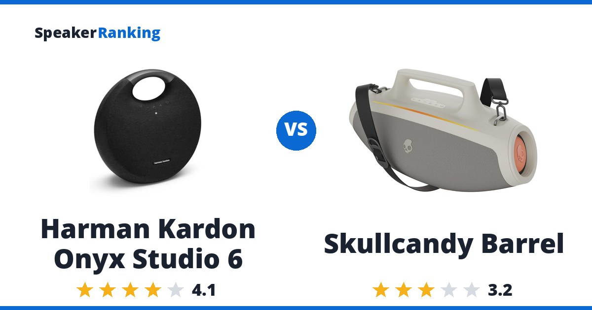 Harman Kardon Onyx Studio 6 vs Skullcandy Barrel