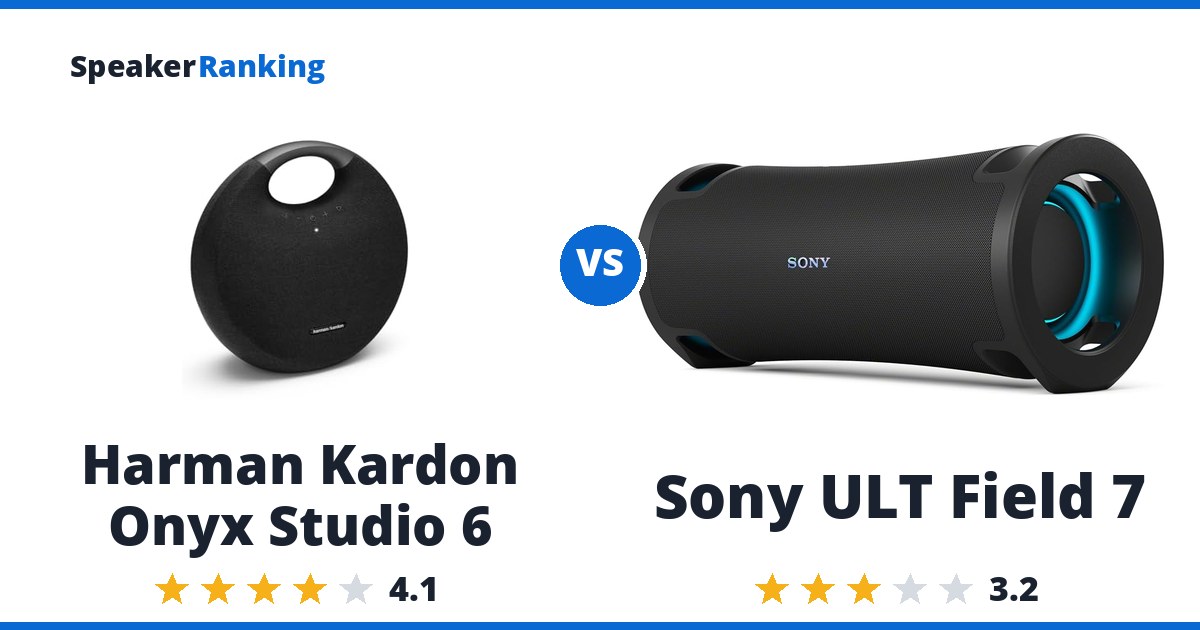 Harman Kardon Onyx Studio 6 vs Sony ULT Field 7