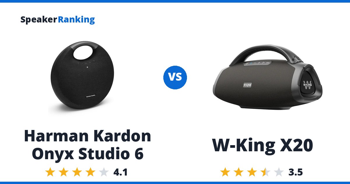 Harman Kardon Onyx Studio 6 vs W-King X20