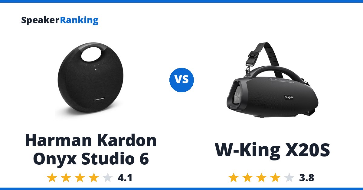 Harman Kardon Onyx Studio 6 vs W-King X20S
