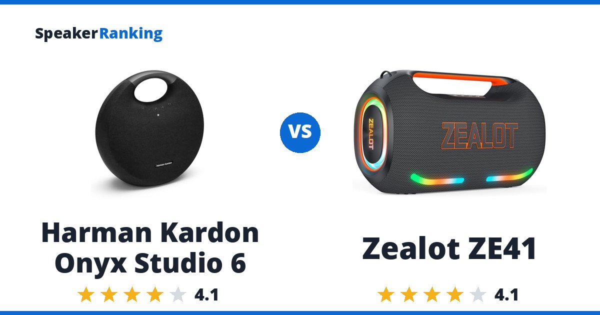 Harman Kardon Onyx Studio 6 vs Zealot ZE41