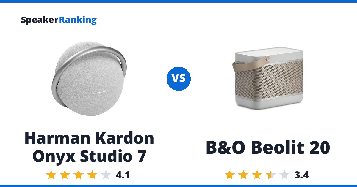 Harman Kardon Onyx Studio 7 vs B&O Beolit 20