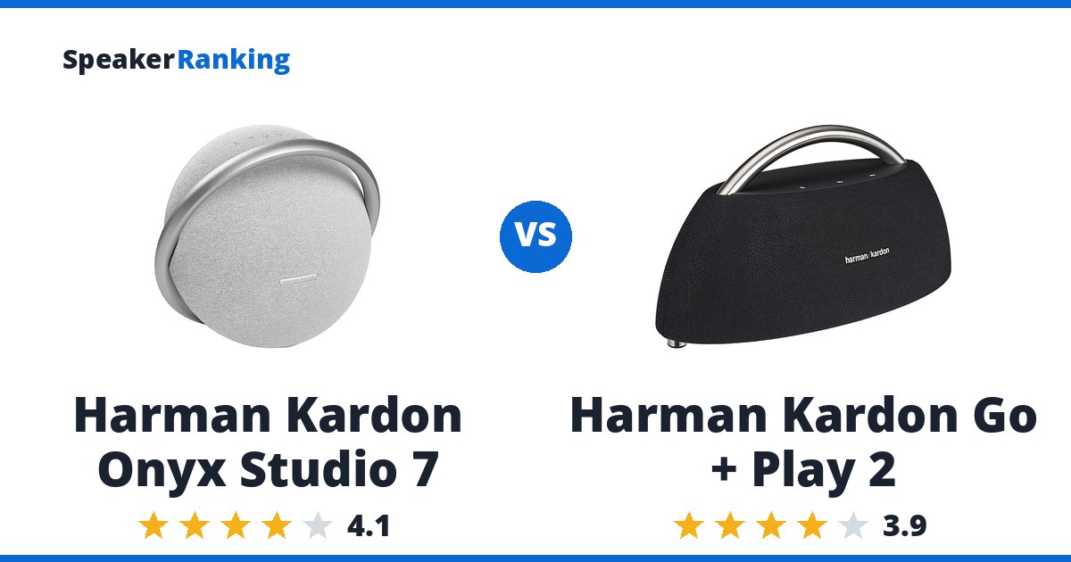 Harman Kardon Onyx Studio 7 vs Harman Kardon Go + Play 2