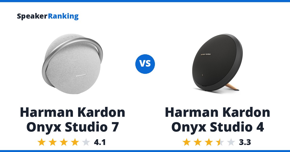 Harman Kardon Onyx Studio 7 vs Harman Kardon Onyx Studio 4