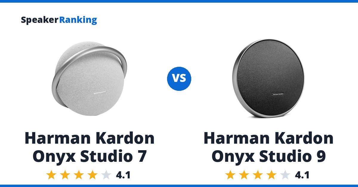 Harman Kardon Onyx Studio 7 vs Harman Kardon Onyx Studio 9