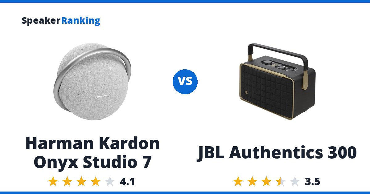 Harman Kardon Onyx Studio 7 vs JBL Authentics 300